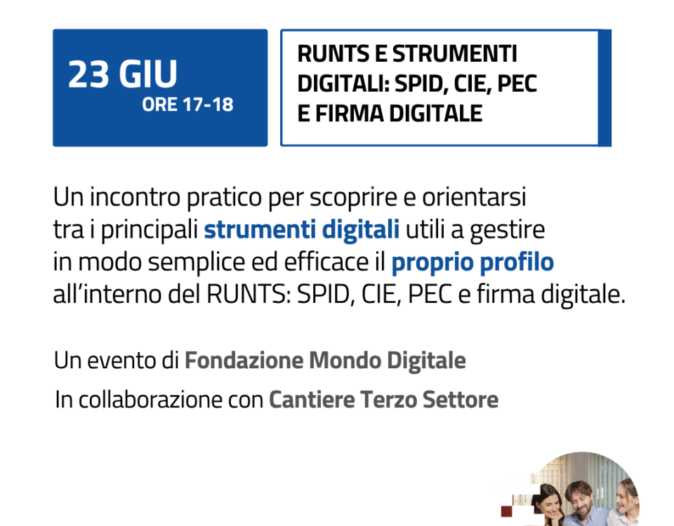 Un webinar gratuito per orientarsi tra Spid, Cie, Pec e firma digitale